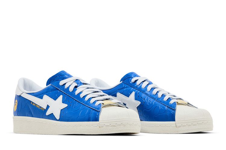 adidas Superstar Vintage Bape Blue White