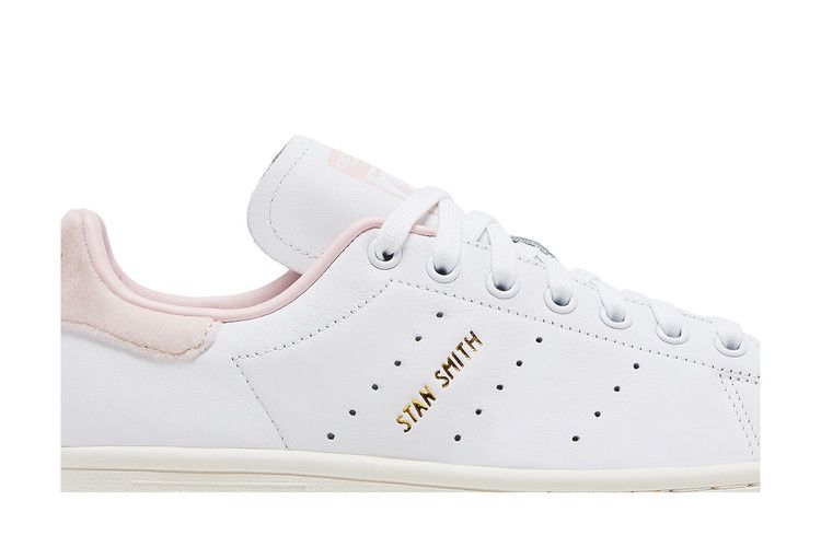 adidas Stan Smith Cloud White Gold Metallic Sandy Pink (Women's)