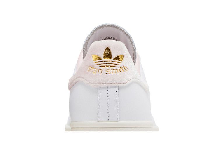 adidas Stan Smith Cloud White Gold Metallic Sandy Pink (Women's)