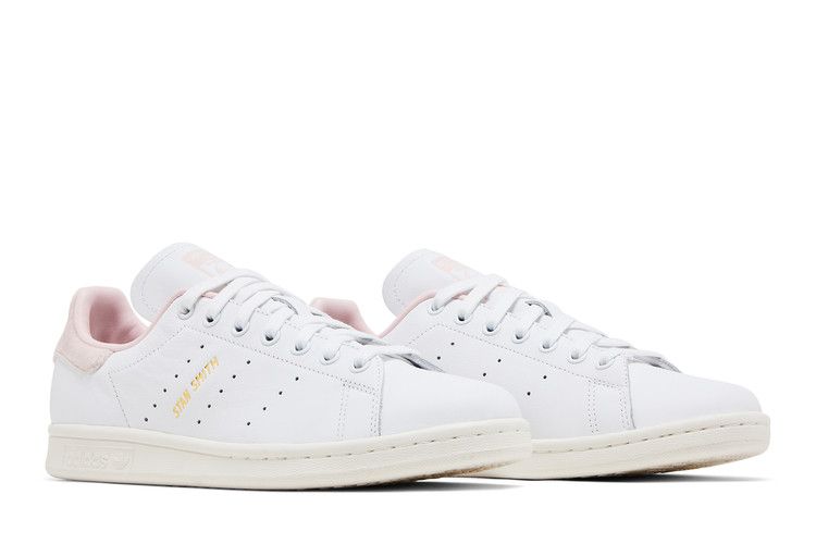 adidas Stan Smith Cloud White Gold Metallic Sandy Pink (Women's)