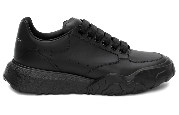 Alexander Mcqueen Court Trainers Black