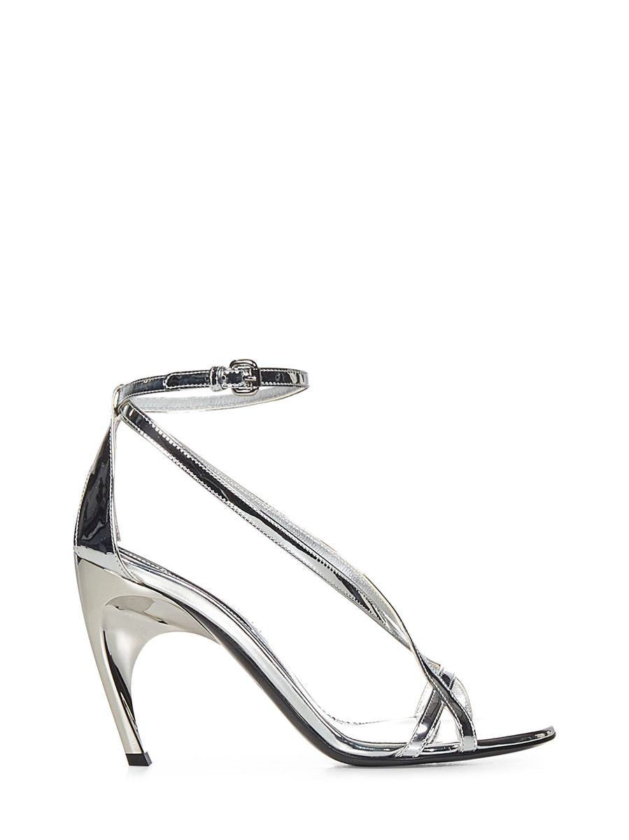 Alexander Mcqueen Armadillo Heel Sandals