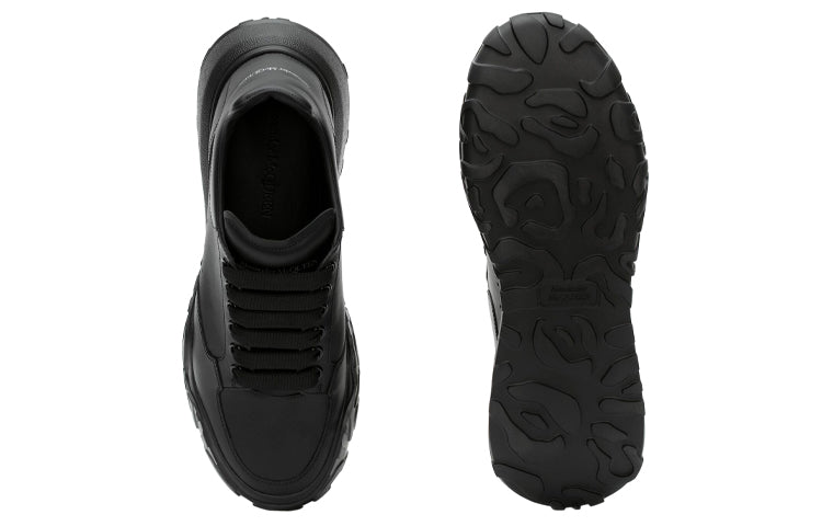 Alexander Mcqueen Court Trainers Black