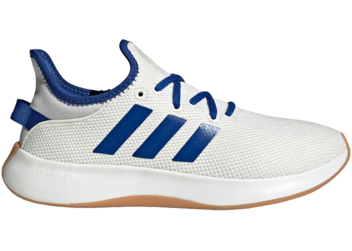 adidas Cloudfoam Pure Core White Royal Blue Grey (Women's)