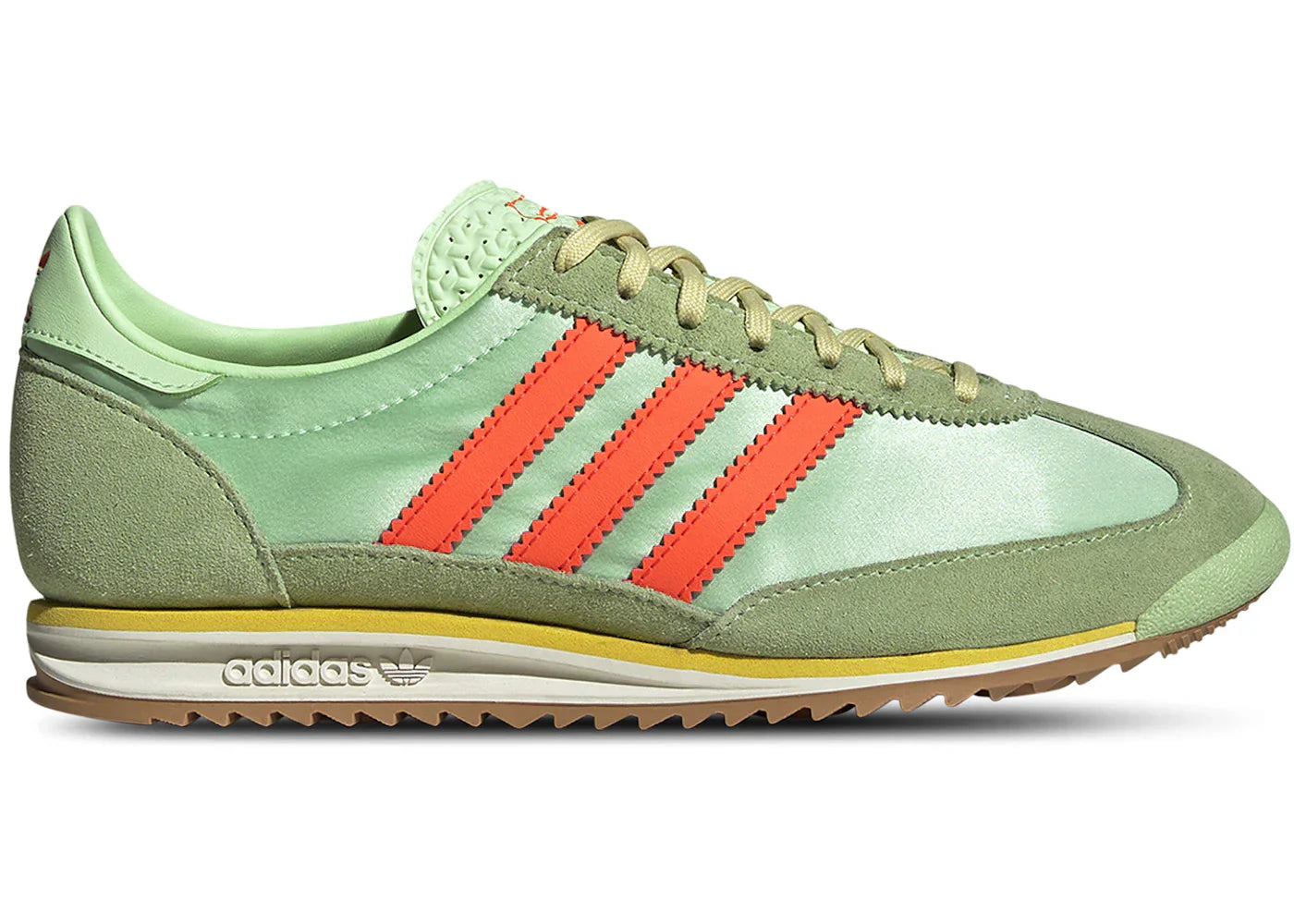 adidas SL 72 OG Semi Green Spark Solar Orange (Women's)